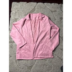 Pink womens blazer plus size 2XL